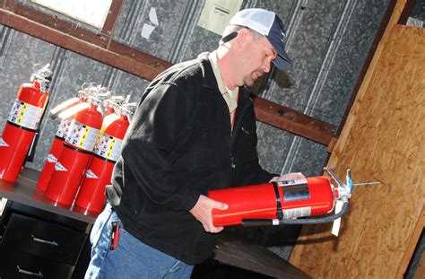 Fire extinguisher service returns to post | Article | The United States ...