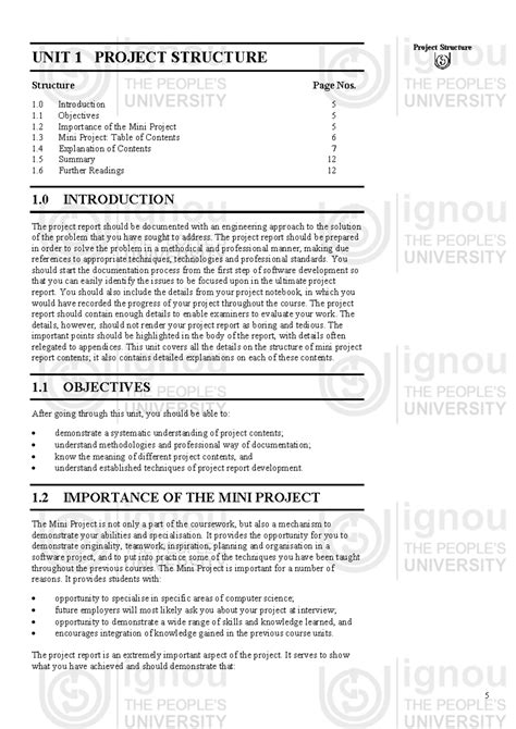 Unit-1 - reference - Project Structure UNIT 1 PROJECT STRUCTURE ...