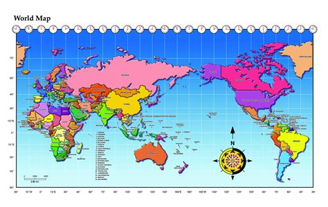 Image result for Map of World Map