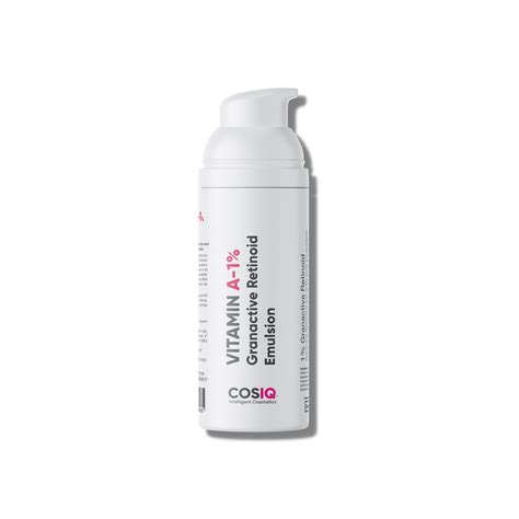 COSIQ: Vitamin A-1% Granactive Retinoid Emulsion - 30ml