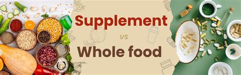 Supplements vs Whole food : Which is better – NAKPRO NUTRITION
