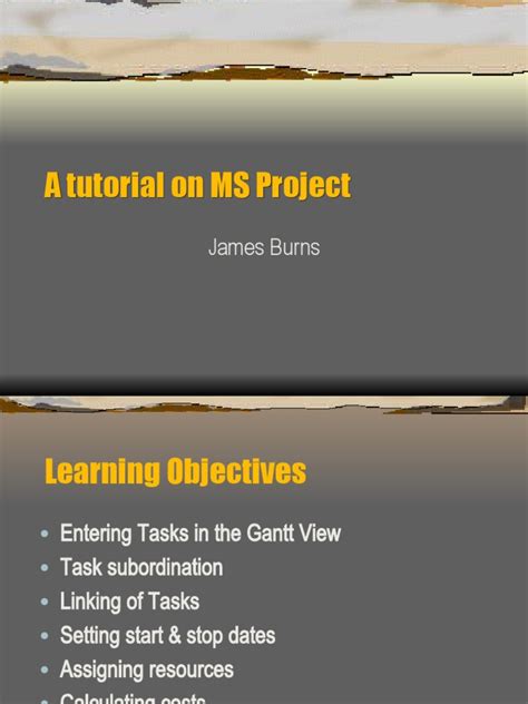 MS Project 365 Tutorial 的图像结果