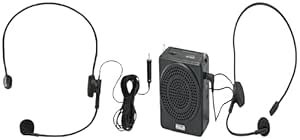 Ahuja NBA-15 Portable Rechargeable Speaker with AUX, Wired Neckband ...