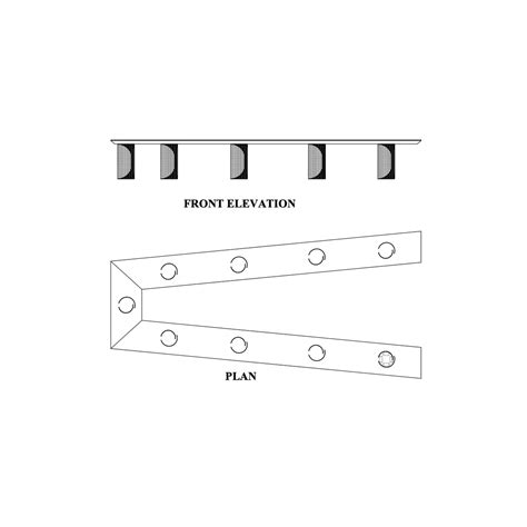 Cranaus V Shaped Boardroom Table for | | Della