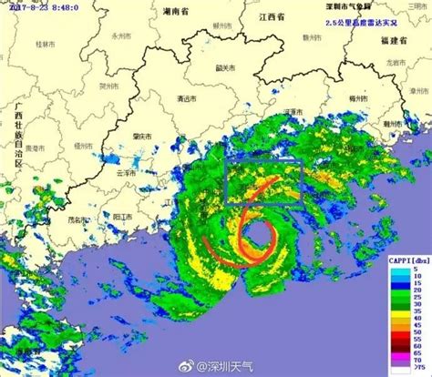 深圳发布台风红色预警