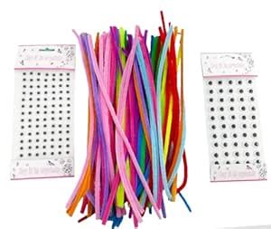 Gifting Square DIY Art n Craft Kit 100 Pipe Cleaner12 and 100+Google ...