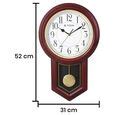 Buy Online Titan Classic Pendulum Wall Clock with Chime - w0102pm01 | Titan