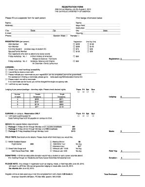 Fillable Online asa3 TEST REGISTRATION FORM DC remake 5 3 10 - asa3 Fax ...