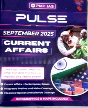Pulse Current Affairs September 2025 PMF IAS