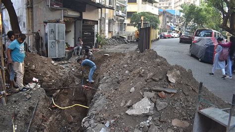 Mumbai: BMC Contractors' Road And Drain Repairs Cause Widespread ...