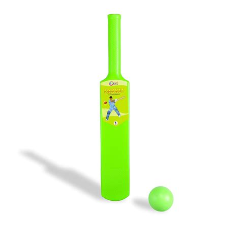 Buy TYRUS ONE Plastic Cricket Bat and Ball Toy for Kids, Bat Ball Set ...