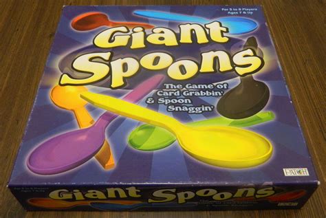 Giant Spoons Board Game Review and Instructions - Geeky Hobbies