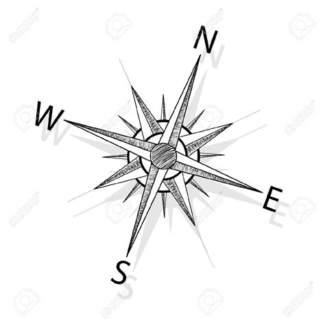 Simple Compass Drawing at PaintingValley.com | Explore collection of ...