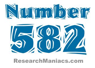 Multiplication Table of 582 | Download PDF