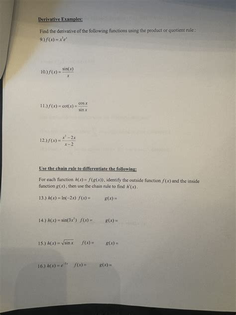 Image result for Derivative Worked Examples