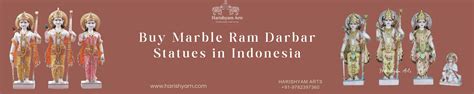 Ram Darbar Marble Idols Indonesia | Hindu Statues