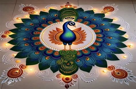 Diwali Rangoli Designs 2025: इस दिवाली घर सजाएं इन ट्रेंडिंग रंगोली ...