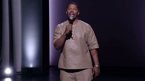 "Look up! Look down!" I said, "Yeah." "You gotta kill that old Jamie Foxx in order for the ...