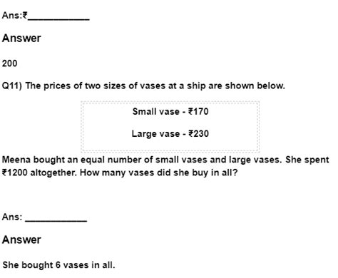 Image result for Question Bank Class 4 Math