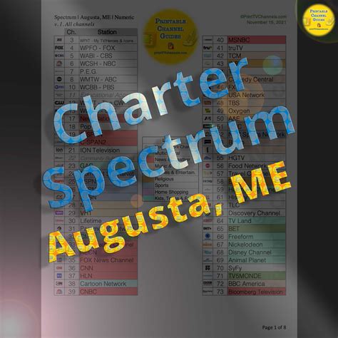 Spectrum Channel List 的图像结果