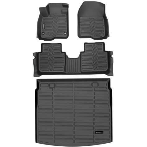 Snapklik.com : Auxko All Weather Floor Mats Upper Cargo Mat Fit For ...