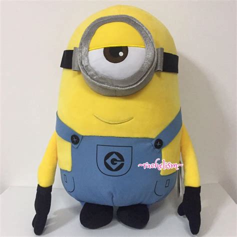 Large size One Eye Minion Stuart Plush - Despicable Me, Hobbies & Toys ...