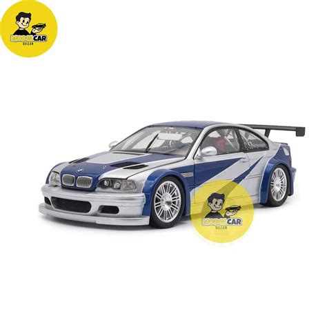 1:18 DCN BMW M3 GTR E46 Need For Speed NFS 9 Diecast Scale Model Car ...