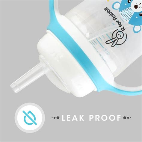 R for Rabbit | Premium Baloo Baby Straw Sipper Bottle 300 ML