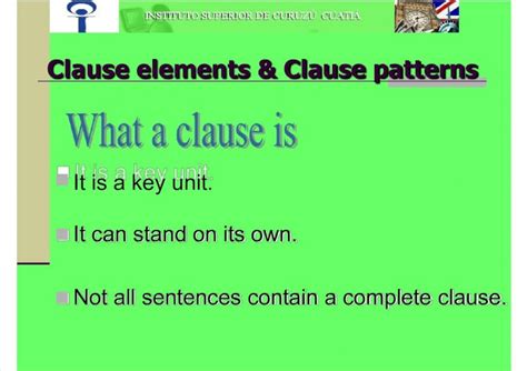 Image result for Basic Clause Patterns