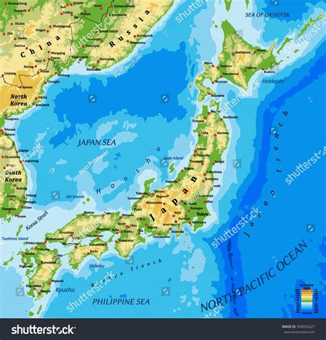 Map Of Japan Geography