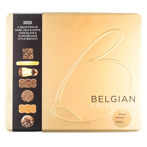 Marks And Spencer M And S Belgian Collection Biscuits Selection ...