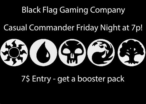 Casual Commander Friday at 7p!, 173 E Bloomingdale Ave, Brandon, FL ...