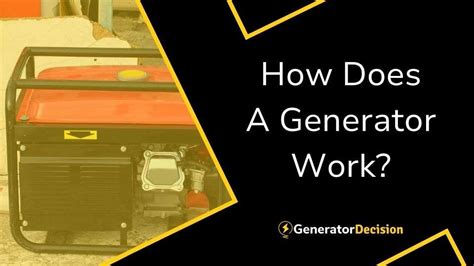 Image result for How Do Generators Work for Home