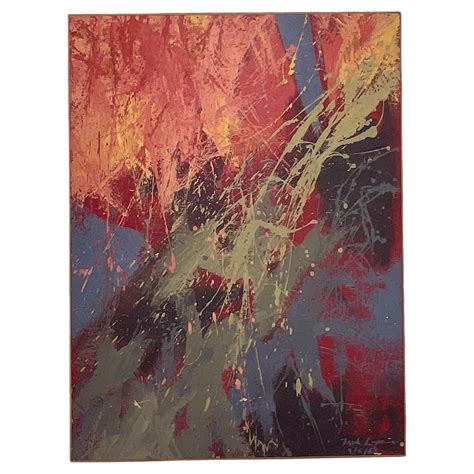 Jack Sibley - Midcentury Abstract Oil on Board at 1stDibs | jack sibley artist