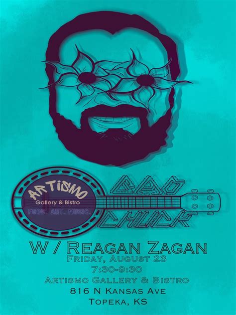 Reagan Zagan with Bad Chuck , Artismo Gallery & Bistro, Topeka, 23 ...