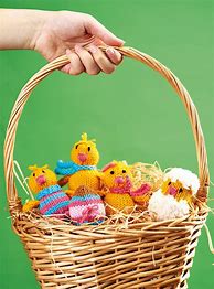 Image result for Knitted Easter Chicks