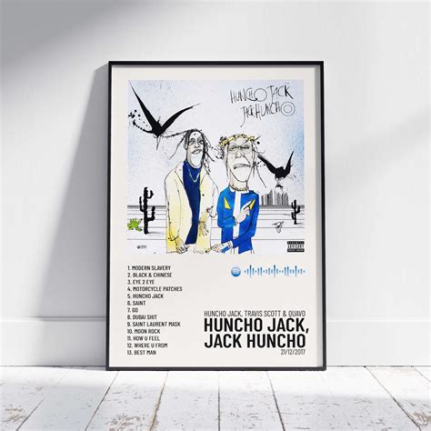 Huncho Jack, Jack Huncho - Poster digital álbum Travis Scott y Quavo ...