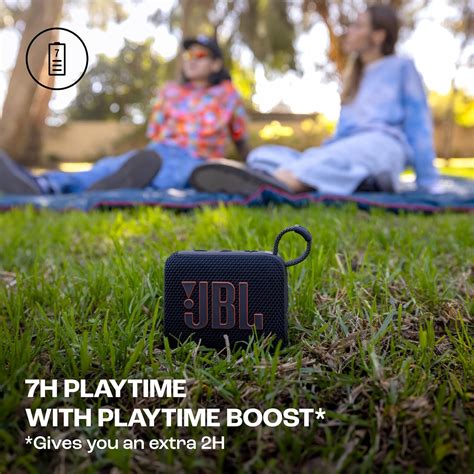 Shop JBL Go 4 Wireless Bluetooth Speaker -Waterproof, Type C (Black) at ...