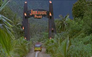 Jurassic Park Movie Wall Poster For Room With Gloss Lamination M2 Paper ...