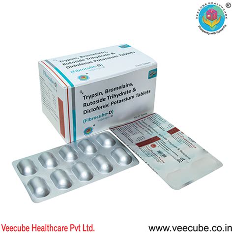 Fibrocube-D Tablets Veecube Healthcare Pvt. Ltd.