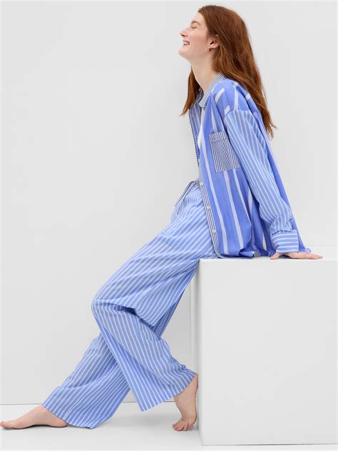 Poplin PJ Pants | Gap