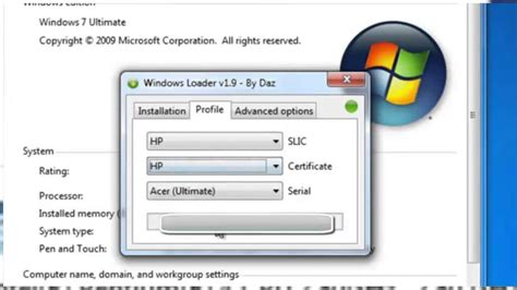 Windows 7 Loader Activator Activate windows 7 for FREE!