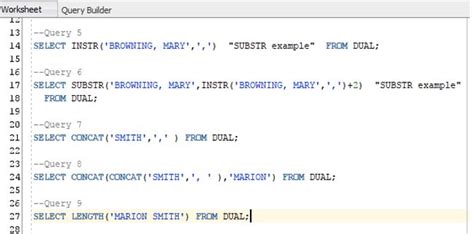 Formatting a Query 的图像结果