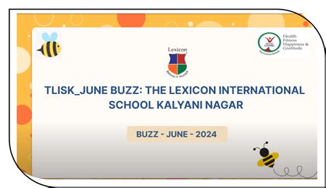 Academic Buzz | School Admission | Lexicon School Kalyani Nagar