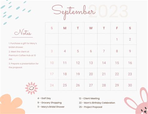 Free Cute Printable Calendar 2025 With Weeks