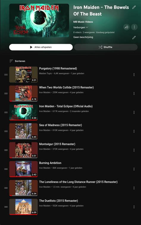 The Bowels Of The Beast (Day 9) - An Iron Maidens Deep Cuts compilation ...