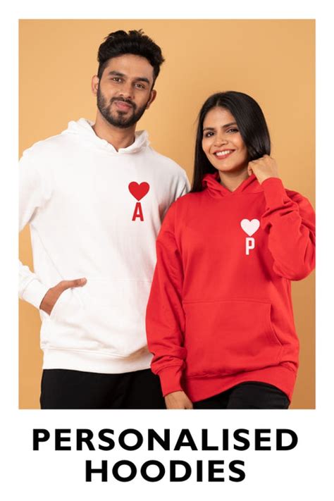 40+ Designs Personalised & Matching Couple Hoodies From Gogirgit