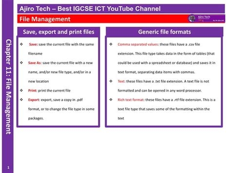Image result for IGCSE File Types