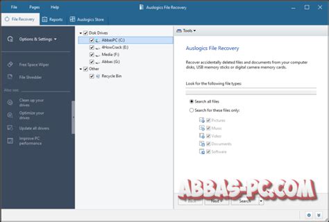 Image result for Auslogics File Recovery
