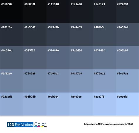 Pantone P 108 12 C | #6F82A0 - Detailed Color Information and Usage